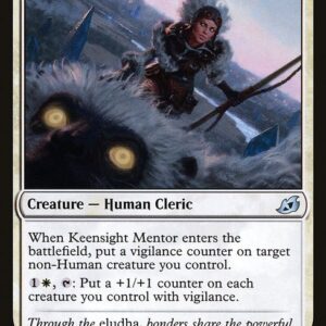 Ikoria: Lair of Behemoths - 18 - Keensight Mentor - Uncommon - W - Non-foil (Front)