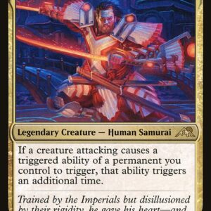 Kamigawa: Neon Dynasty - 224 - Isshin, Two Heavens as One - Rare - Multi - Foil