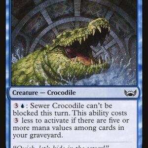 Streets of New Capenna - 60 - Sewer Crocodile - Common - U - Non-foil
