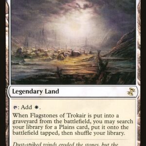 Time Spiral Remastered - 278 - Flagstones of Trokair - Rare - C - Foil
