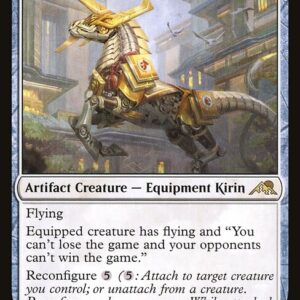Kamigawa: Neon Dynasty - 8 - Cloudsteel Kirin - Rare - W - Foil