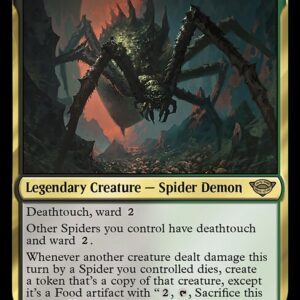 The Lord of the Rings: Tales of Middle-earth - 230 - Shelob, Child of Ungoliant - Rare - BG - Non-foil