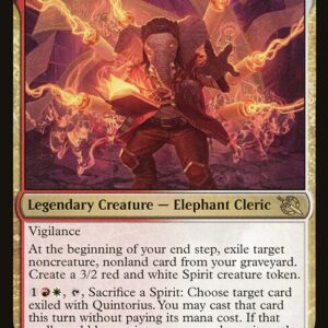 March of the Machine - 250 - Quintorius, Loremaster - Rare - WR - Foil