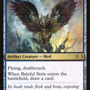 Double Masters - 191 - Baleful Strix - Rare - UB - Non-foil