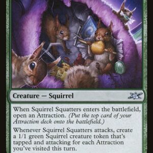 Unfinity - 156 - Squirrel Squatters - Uncommon - G - Foil