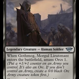 The Lord of the Rings: Tales of Middle-earth - 87 - Gothmog, Morgul Lieutenant - Uncommon - B - Non-foil