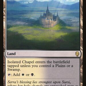 Dominaria - 241 - Isolated Chapel - Rare - C - Foil