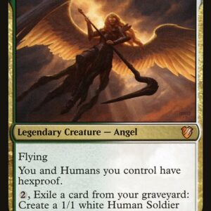 Midnight Hunt Commander - 155 - Sigarda, Heron's Grace - Mythic - WG - Non-foil (Front)