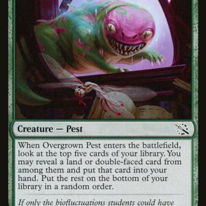 March of the Machine - 197 - Overgrown Pest - Common - G - Foil