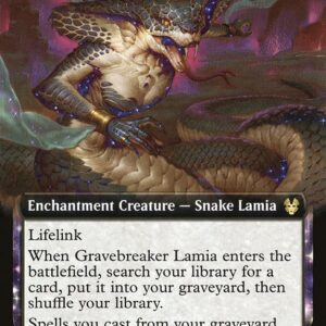 Theros Beyond Death - 314 - Gravebreaker Lamia - Rare - B - Foil