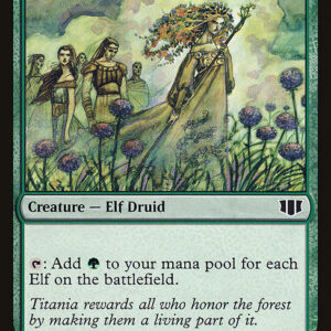 Commander 2014 - 210 - Priest of Titania - Common - G - Non-foil (Front)