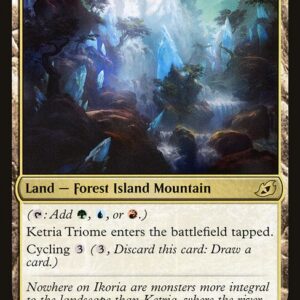 Ikoria: Lair of Behemoths - 250 - Ketria Triome - Rare - C - Non-foil (Front)
