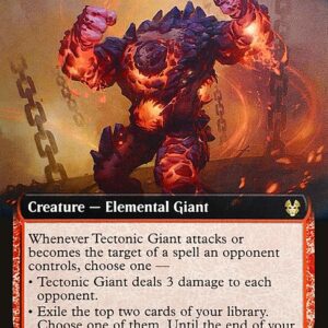 Theros Beyond Death - 323 - Tectonic Giant - Rare - R - Non-foil