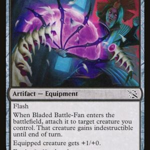 March of the Machine - 91 - Bladed Battle-Fan - Common - B - Foil
