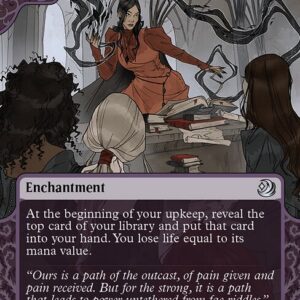 Wilds of Eldraine: Enchanting Tales - 28 - Dark Tutelage - Uncommon - B - Non-foil (Front)