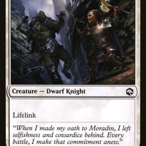 Adventures in the Forgotten Realms - 38 - Steadfast Paladin - Common - W - Non-foil