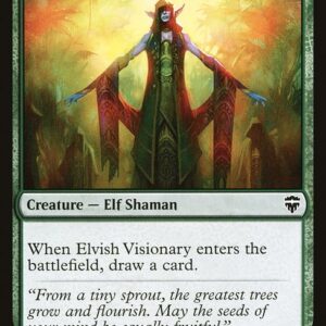 Commander Legends - 223 - Elvish Visionary - Common - G - Non-foil