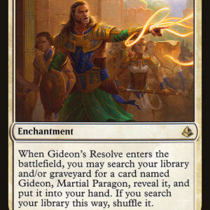 Amonkhet - 272 - Gideon's Resolve - Rare - W - Non-foil