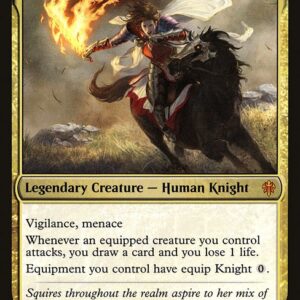 Throne of Eldraine - 330 - Syr Gwyn, Hero of Ashvale - Mythic - Multi - Foil