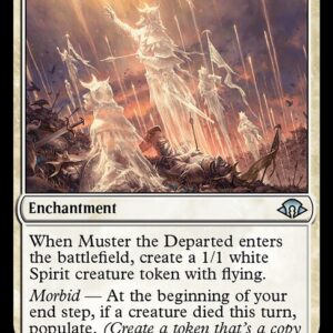 Modern Horizons 3 - 36 - Muster the Departed - Uncommon - W - Non-foil