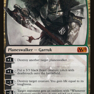 Magic 2015 - 210 - Garruk, Apex Predator - Mythic - BG - Non-foil