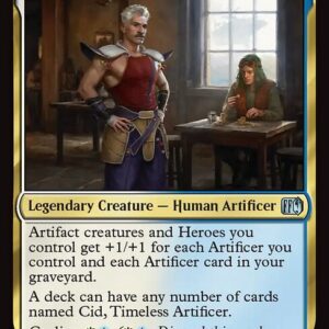 Final Fantasy - 407 - Cid, Timeless Artificer - Uncommon - WU - Non-foil