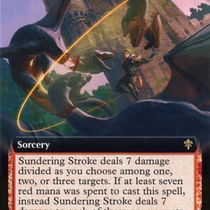 Throne of Eldraine - 366 - Sundering Stroke - Rare - R - Non-foil