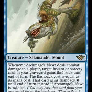 Outlaws of Thunder Junction - 39 - Archmage's Newt - Rare - U - Non-foil