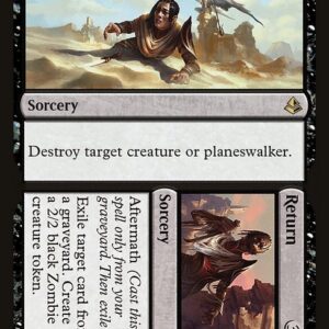 Amonkhet - 212 - Never // Return - Rare - B - Non-foil