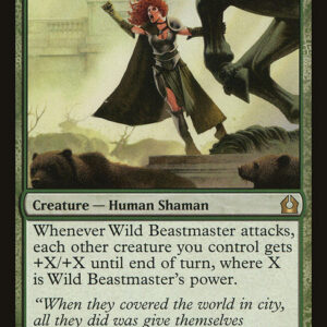 Return to Ravnica - 139 - Wild Beastmaster - Rare - G - Non-foil