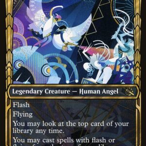 March of the Machine - 306 - Errant and Giada - Rare - WU - Foil