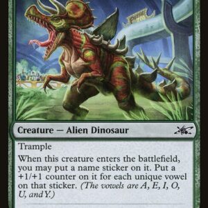 Unfinity - 148 - _____-o-saurus - Common - G - Foil