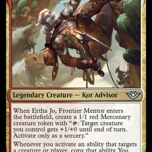 Outlaws of Thunder Junction - 203 - Ertha Jo, Frontier Mentor - Uncommon - WR - Non-foil