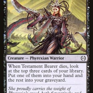 Phyrexia: All Will Be One - 111 - Testament Bearer - Common - B - Foil