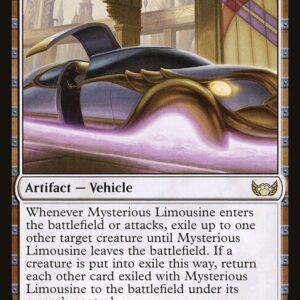 Streets of New Capenna - 22 - Mysterious Limousine - Rare - W - Foil