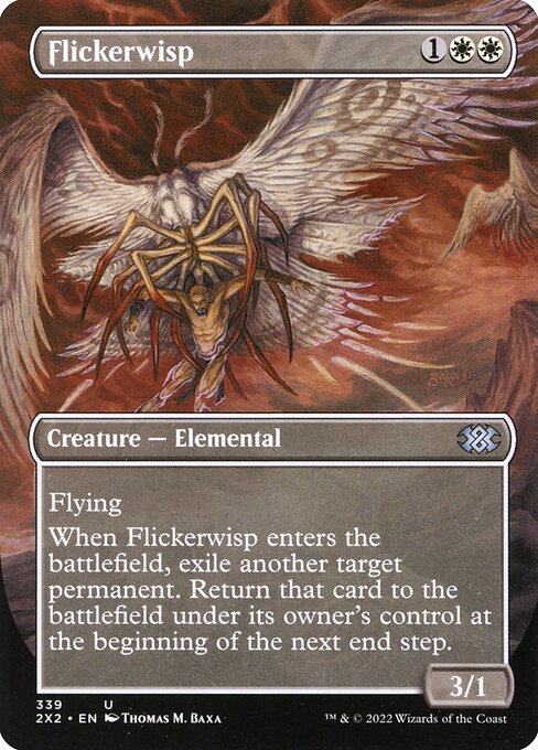 Double Masters 2022 - 339 - Flickerwisp - Uncommon - W - Non-foil