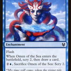 Theros Beyond Death - 58 - Omen of the Sea - Common - U - Foil