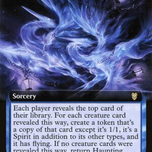 Crimson Vow Commander - 51 - Haunting Imitation - Rare - U - Non-foil (Front)