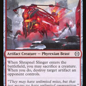 Phyrexia: All Will Be One - 148 - Shrapnel Slinger - Common - R - Foil