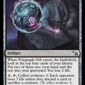 Murders at Karlov Manor - 99 - Polygraph Orb - Uncommon - B - Non-foil