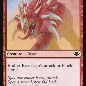 Dominaria Remastered - 117 - Ember Beast - Common - R - Non-foil