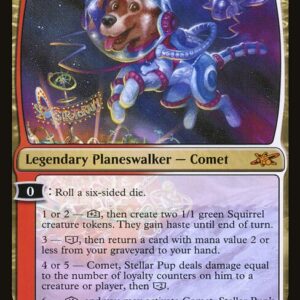 Unfinity - 166 - Comet, Stellar Pup - Mythic - WR - Foil