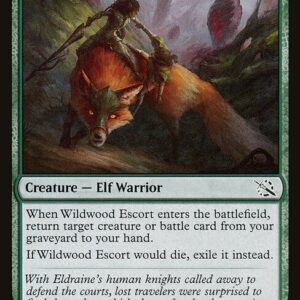 March of the Machine - 216 - Wildwood Escort - Common - G - Foil