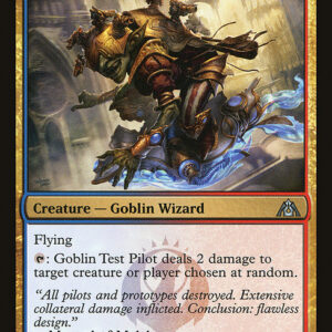 Dragon's Maze - 74 - Goblin Test Pilot - Uncommon - UR - Non-foil (Front)