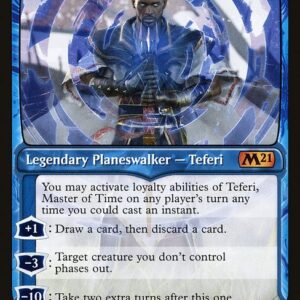 Core Set 2021 - 293 - Teferi, Master of Time - Mythic - U - Foil (Front)