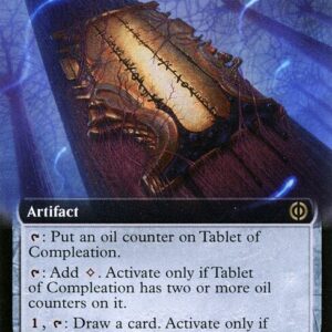 Phyrexia: All Will Be One - 398 - Tablet of Compleation - Rare - C - Non-foil