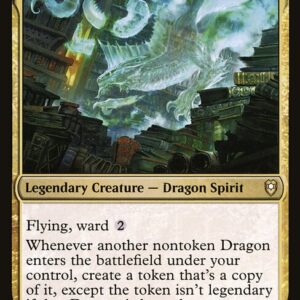 Commander Legends: Battle for Baldur's Gate - 284 - Miirym, Sentinel Wyrm - Rare - Multi - Foil