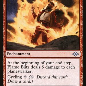 Modern Horizons 2 - 124 - Flame Blitz - Uncommon - R - Non-foil