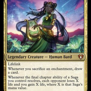 Commander Masters - 710 - Narci, Fable Singer - Mythic - Multi - Foil