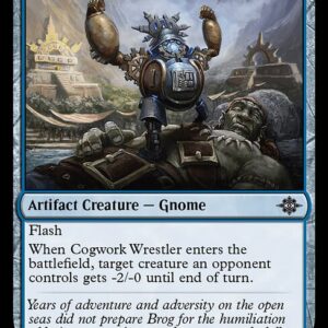 The Lost Caverns of Ixalan - 49 - Cogwork Wrestler - Common - U - Non-foil (Front)